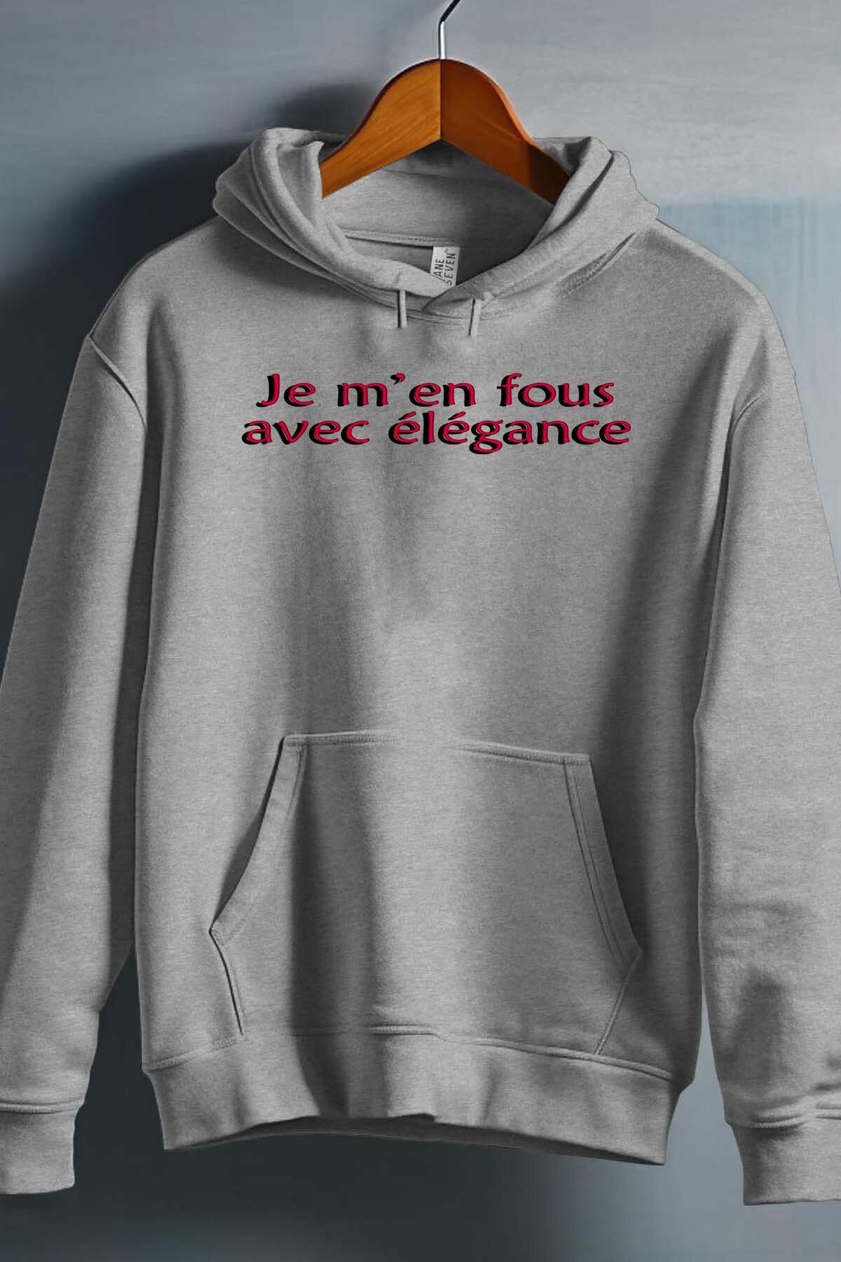 Grossiste I.A.L.D FRANCE - Je mon fous elegance - Sweat Capuche Fille