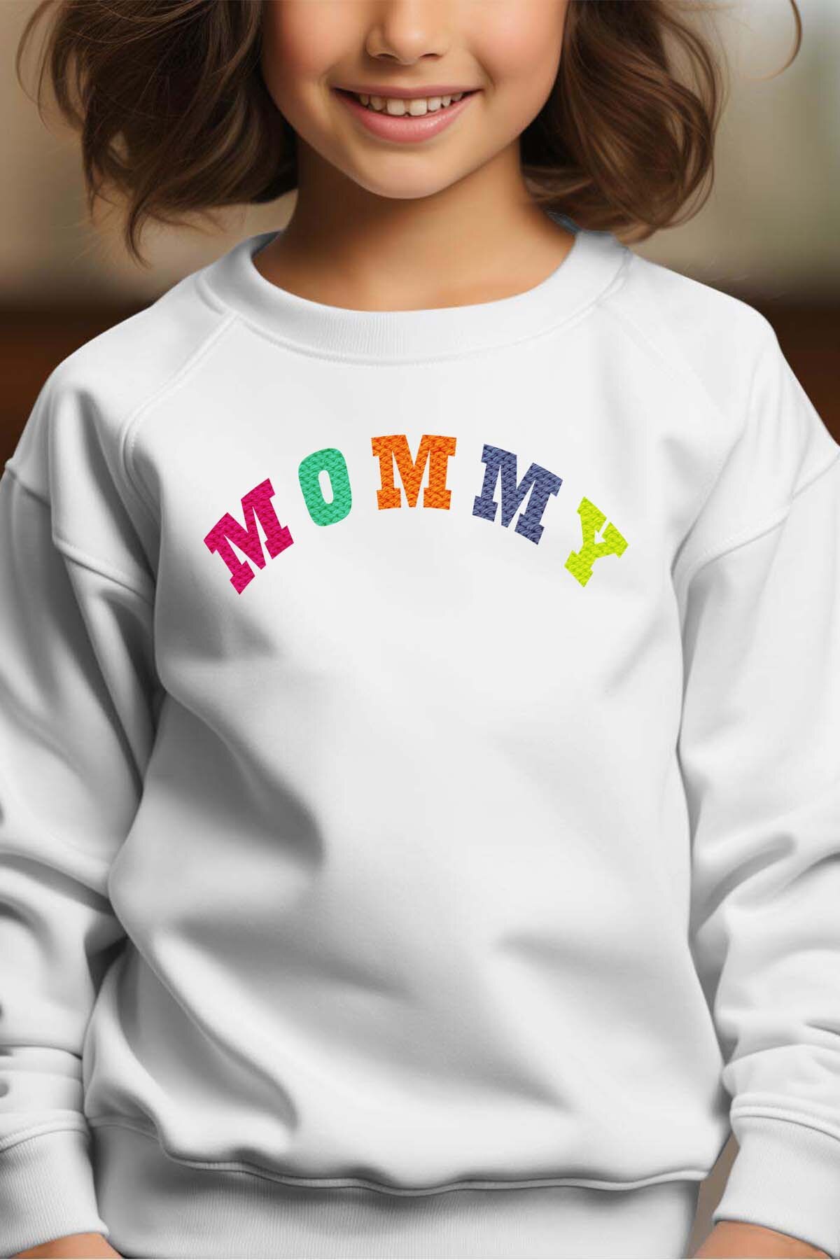 Grossiste I.A.L.D FRANCE - WOOL MOMMY - Sweat Col Rond Fille