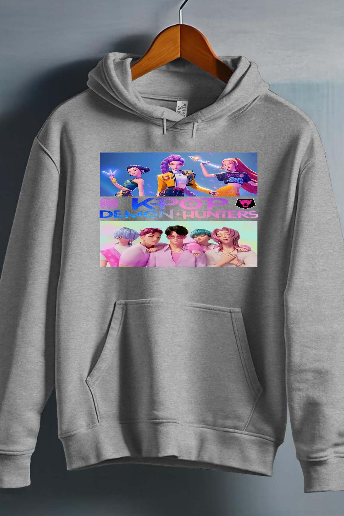 Grossiste I.A.L.D FRANCE - Huntrix Girls & Saja Boys - Sweat Capuche Fille