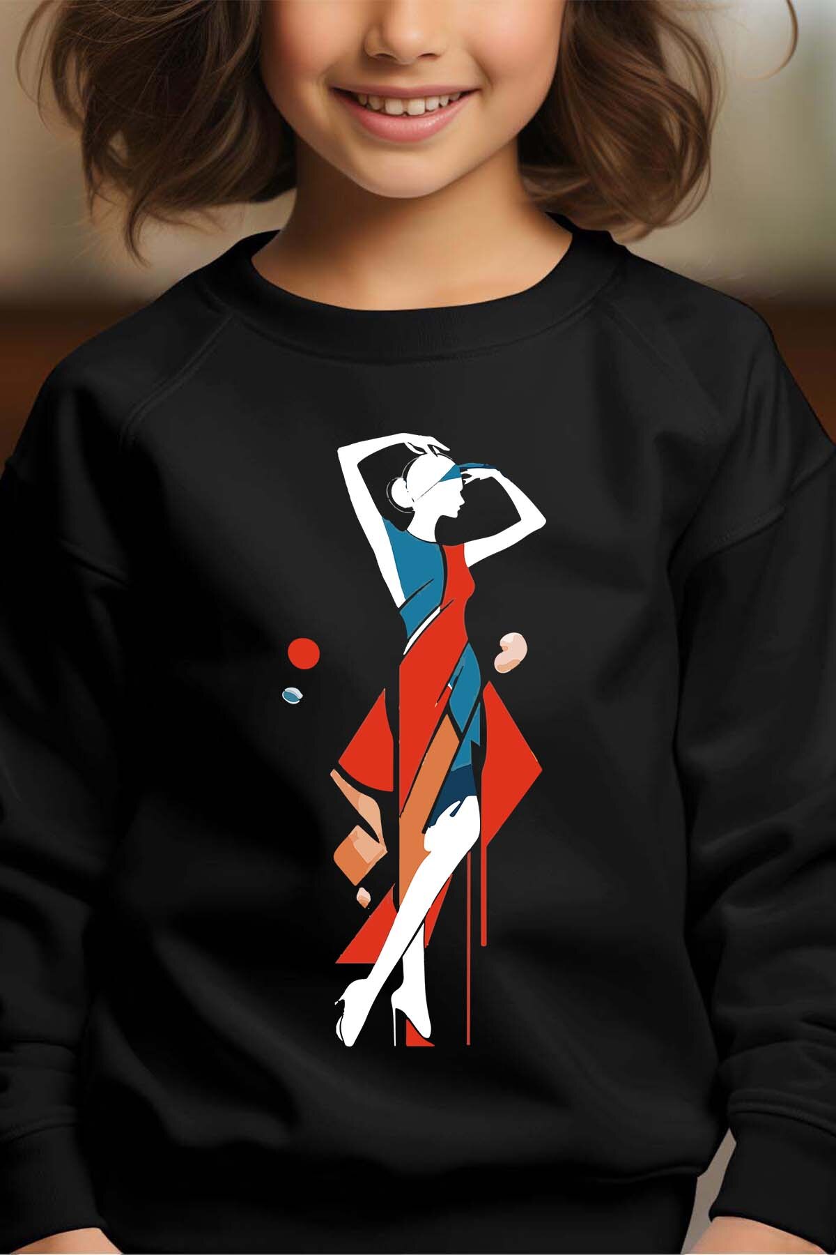 Wholesaler I.A.L.D FRANCE - Silhouette Art - Crewneck sweatshirt Girl