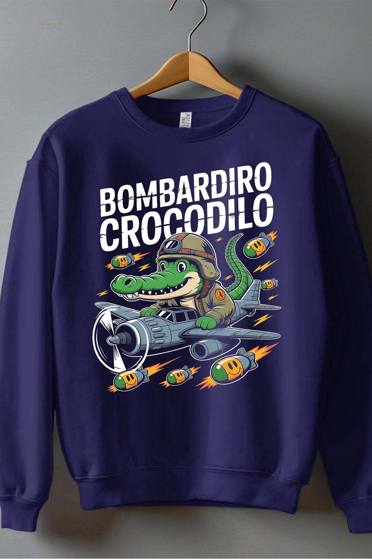Großhändler I.A.L.D FRANCE - Crocodilo - Jungen Rundhals-Sweatshirt