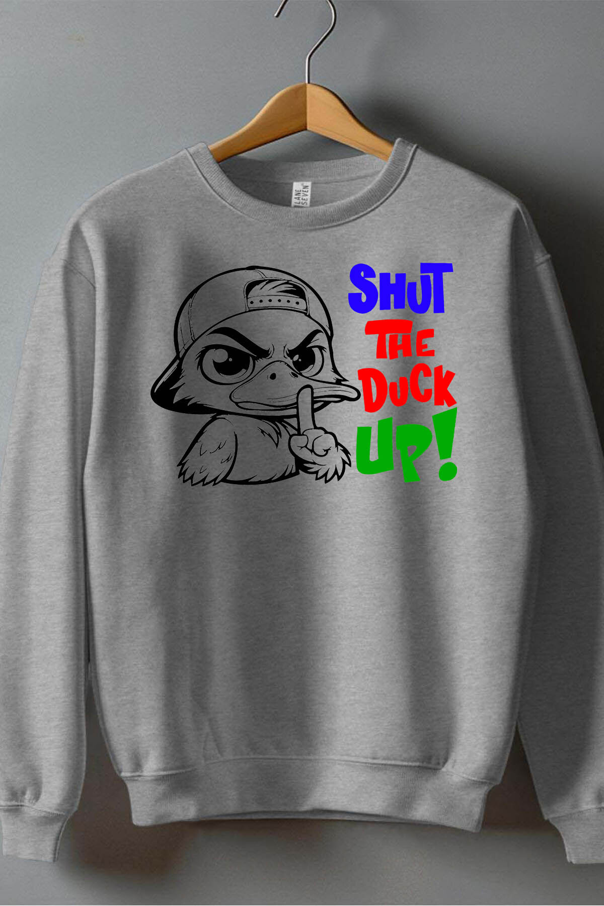 Grossiste I.A.L.D FRANCE - Shut duck - Sweat Col Rond Garçon