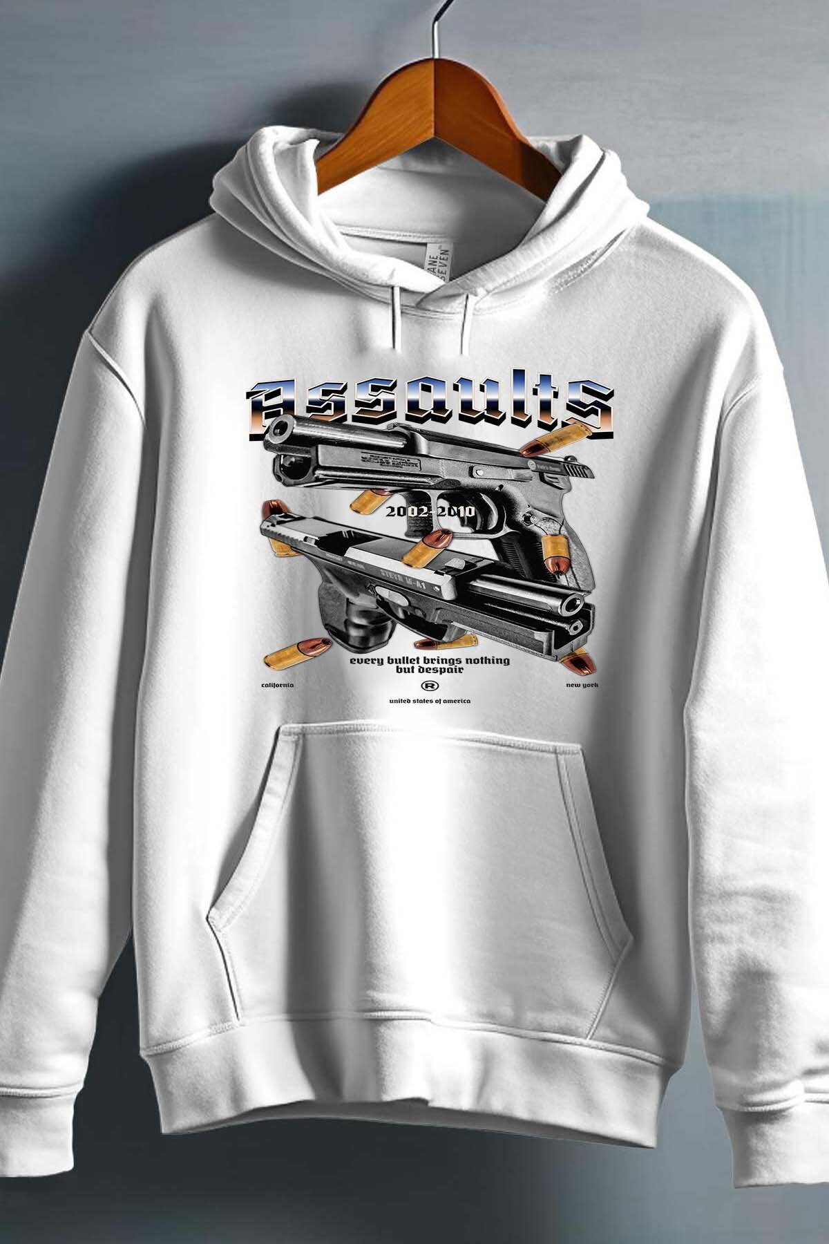 Grossiste I.A.L.D FRANCE - Gun Graphic-kamel-khedimallah - Sweat Capuche Fille