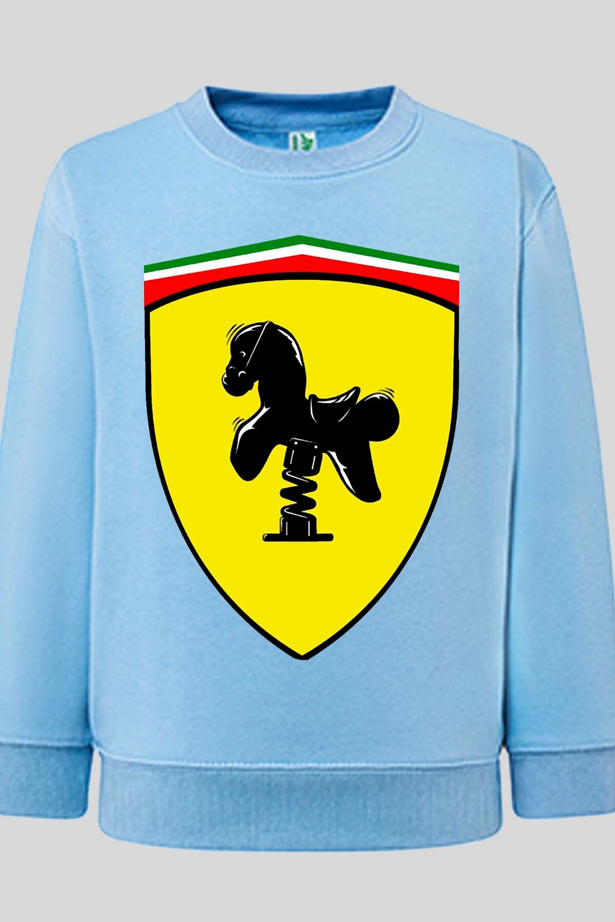 Großhändler I.A.L.D FRANCE - Ferrari Kinder - Rundhals-Sweatshirt Junge