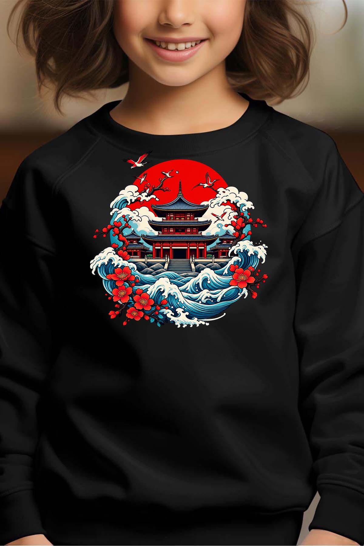 Wholesaler I.A.L.D FRANCE - Eastern art castle - Crewneck sweatshirt Girl