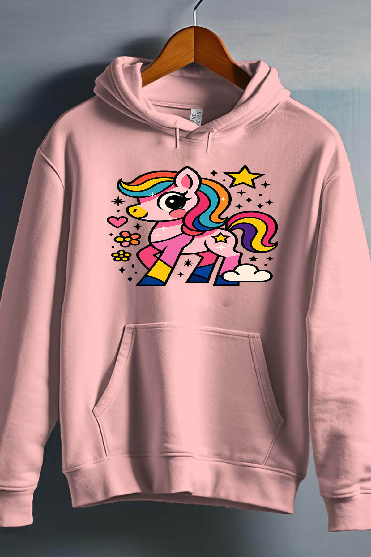 Grossiste I.A.L.D FRANCE - ArcPoneyCiel - Sweat Capuche Fille