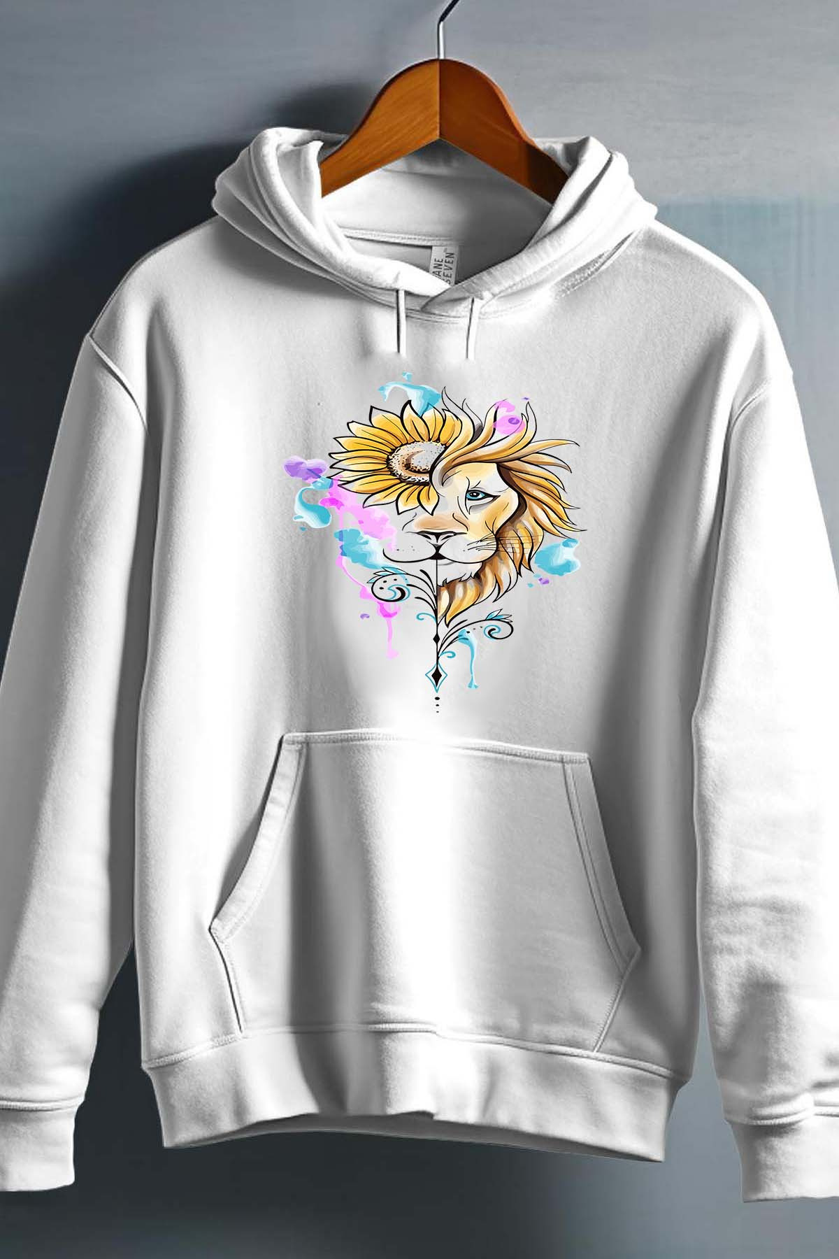 Mayorista I.A.L.D FRANCE - León girasol - Sudadera con capucha niña