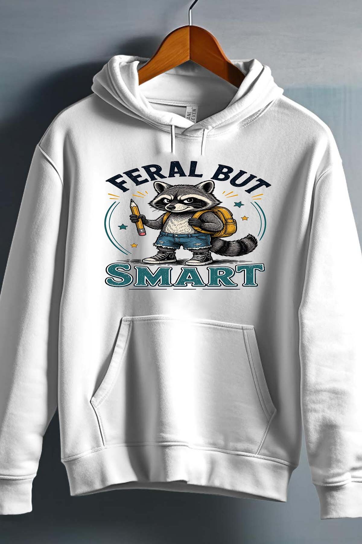 Grossiste I.A.L.D FRANCE - Feral but smart - Sweat Capuche Fille