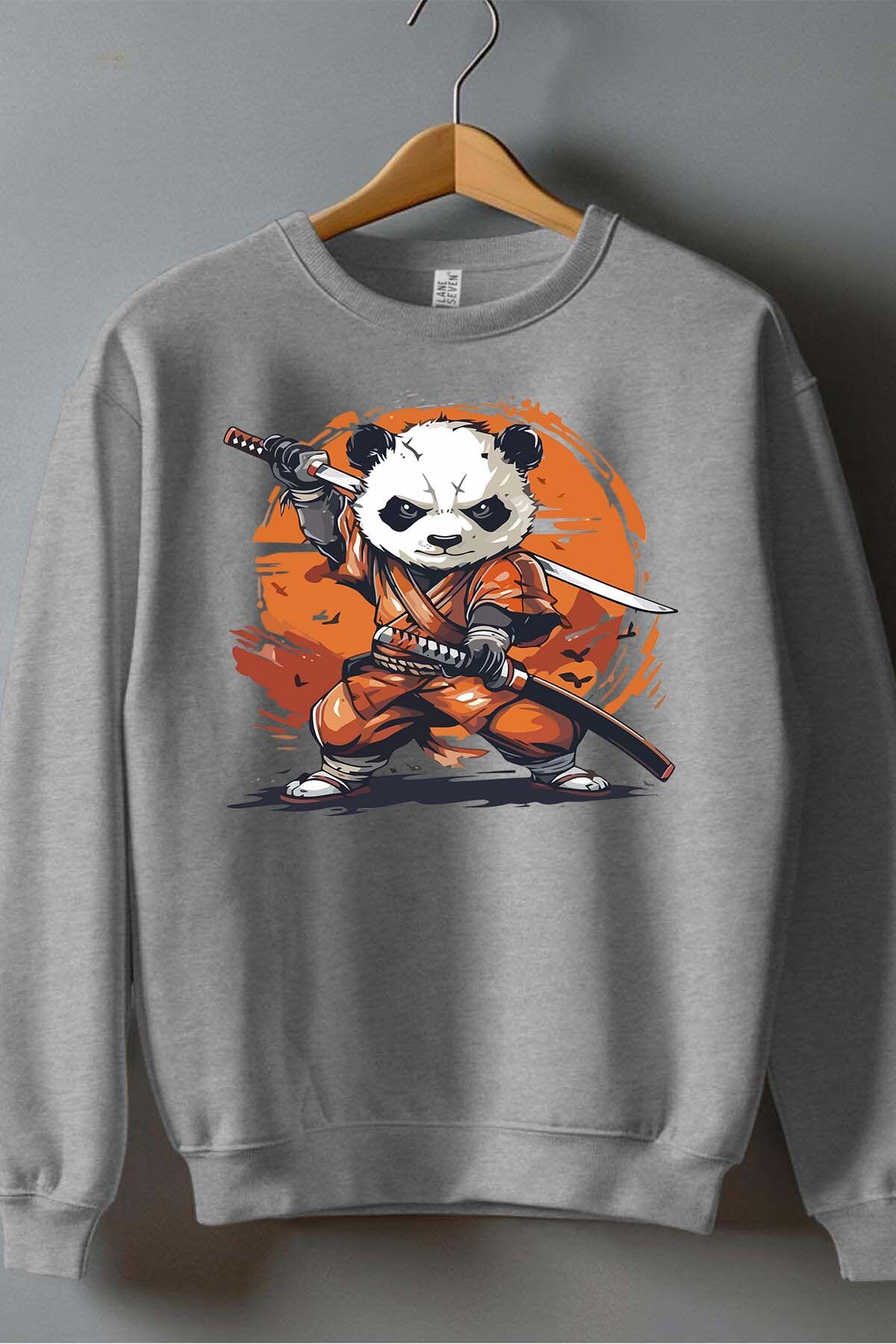 Großhändler I.A.L.D FRANCE - Samurai Panda - Jungen Rundhals-Sweatshirt