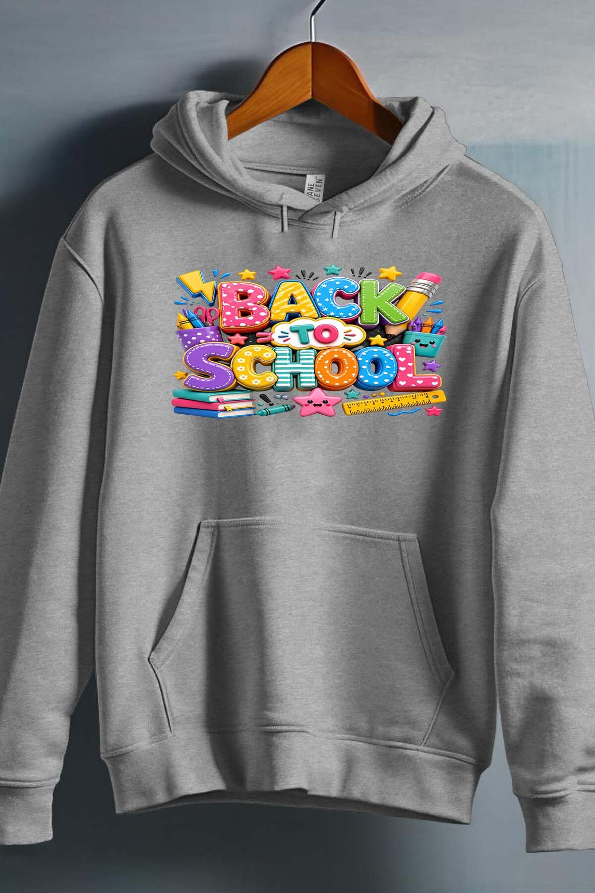 Grossiste I.A.L.D FRANCE - BACK to school art - Sweat Capuche Fille