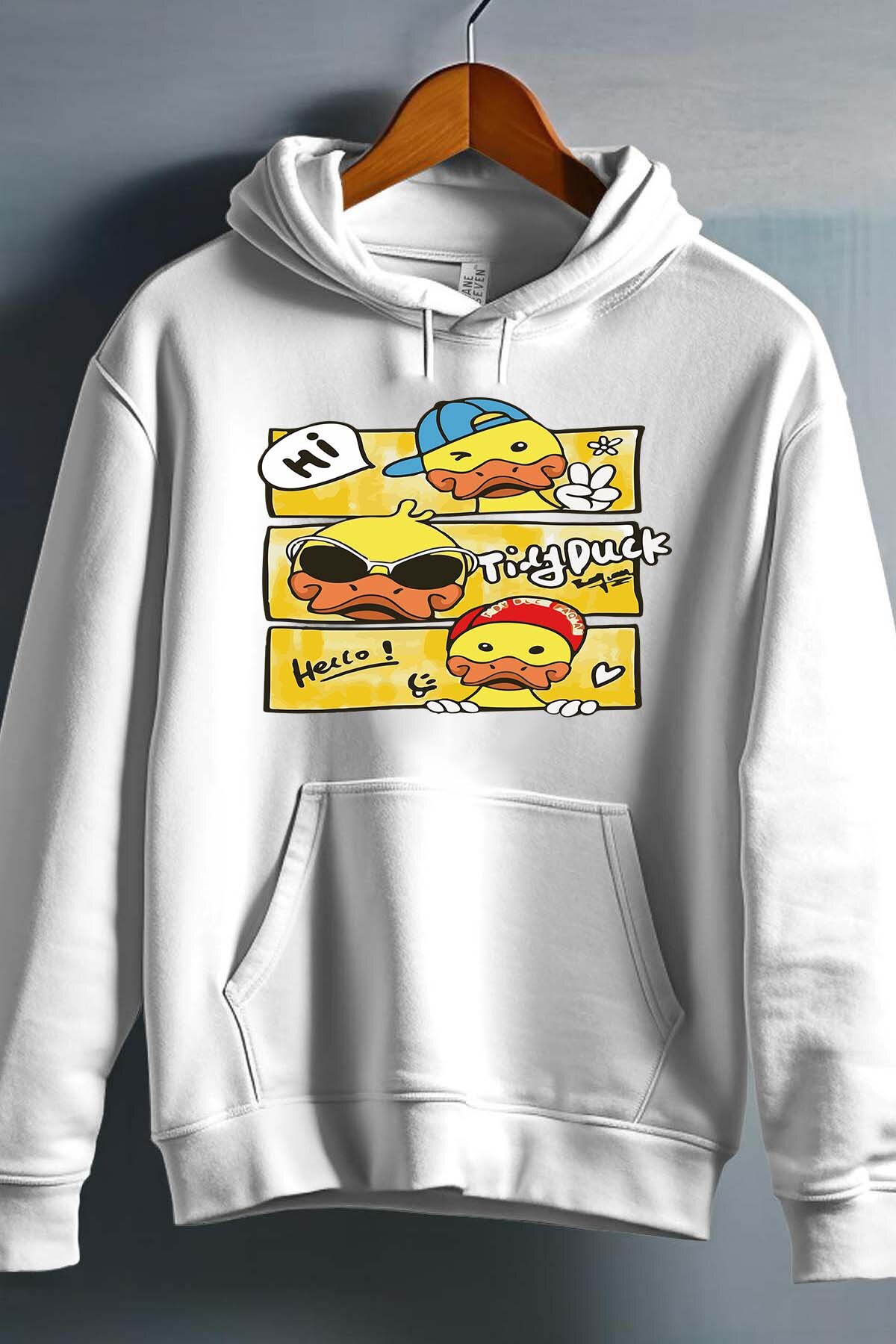 Großhändler I.A.L.D FRANCE - Tidy Duck - Kapuzenpullover Mädchen