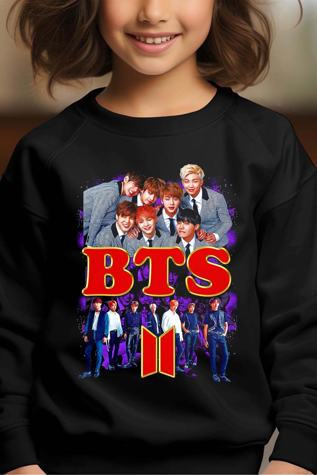 Grossiste I.A.L.D FRANCE - BTS Style - Sweat Col Rond Fille