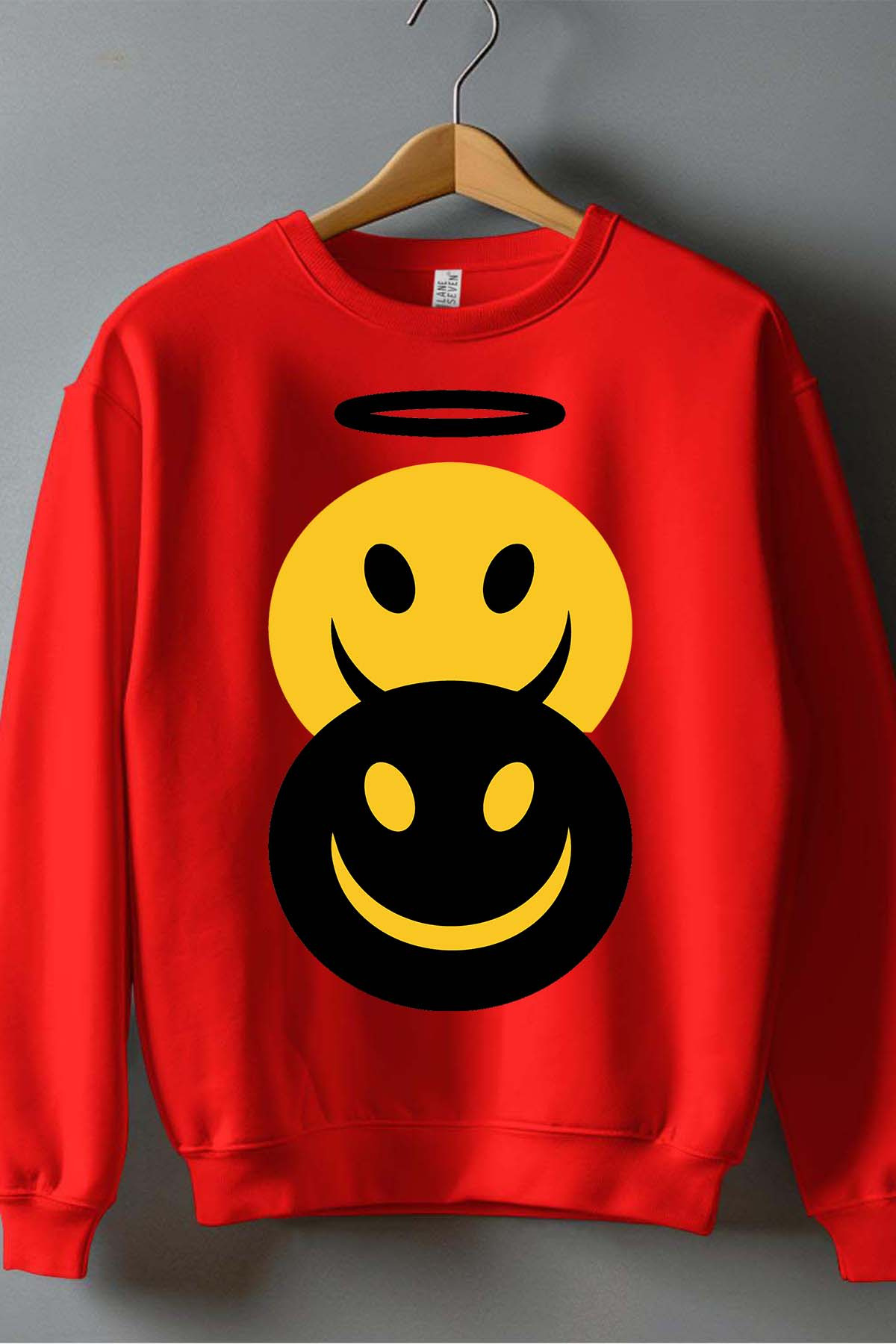Grossiste I.A.L.D FRANCE - Smil angeDemon - Sweat Col Rond Garçon