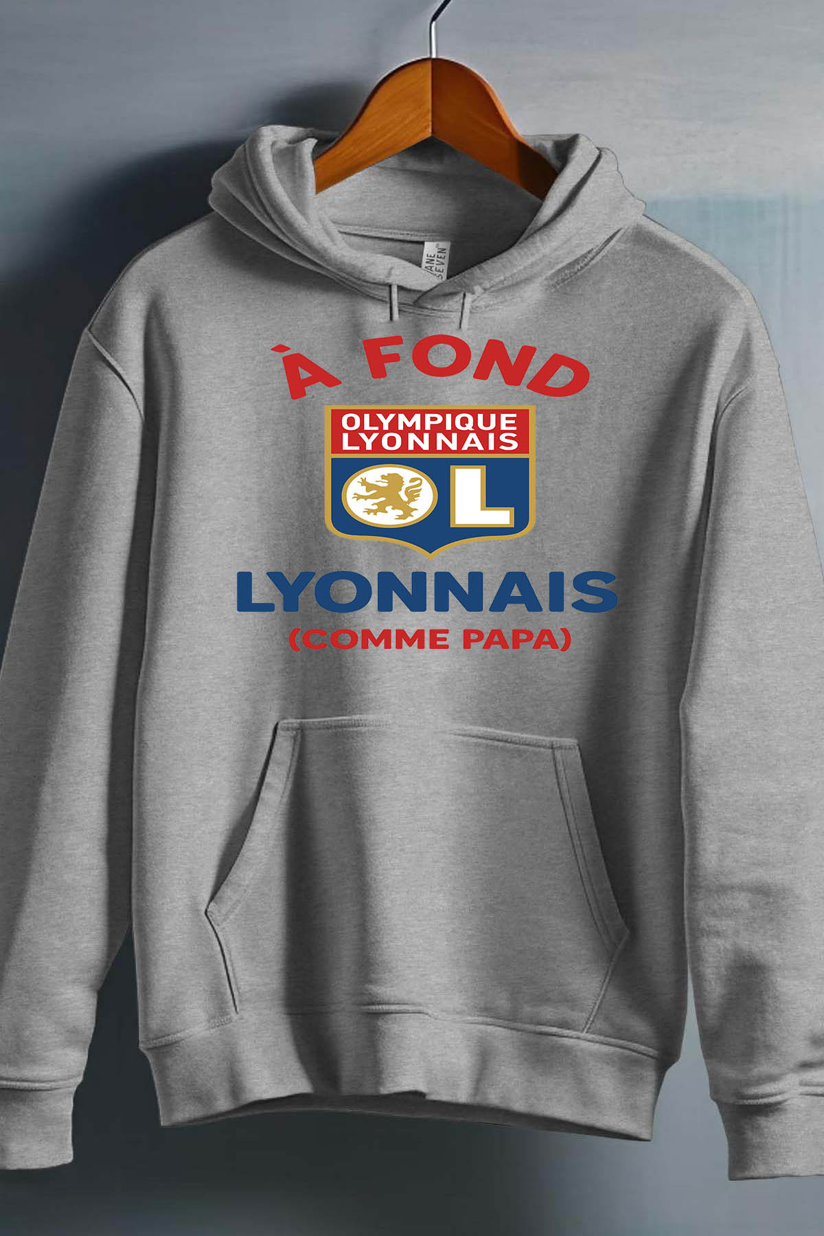 Wholesaler I.A.L.D FRANCE - Fond lyon papa - Hooded sweatshirt Boy