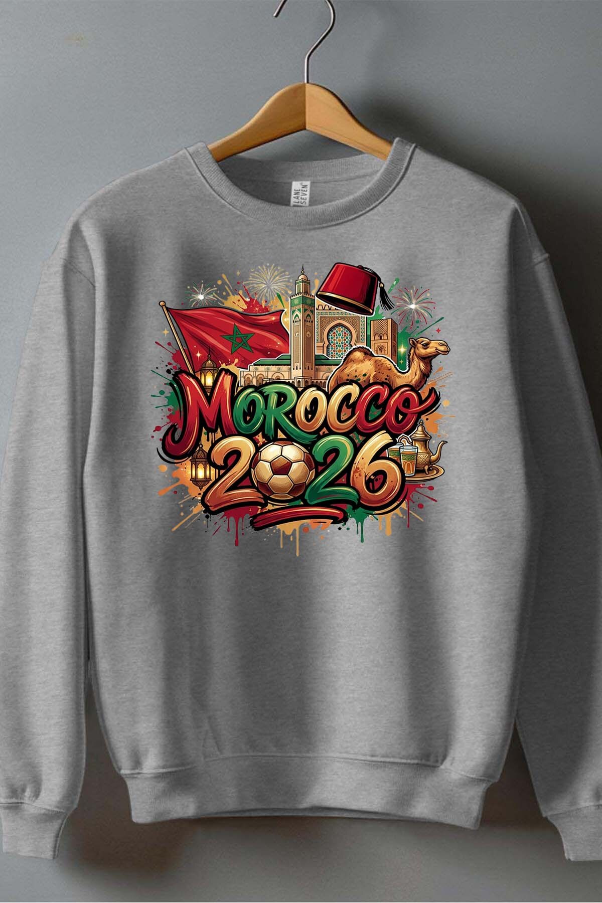 Grossiste I.A.L.D FRANCE - Cdm26 Morocco - Sweat Col Rond Garçon
