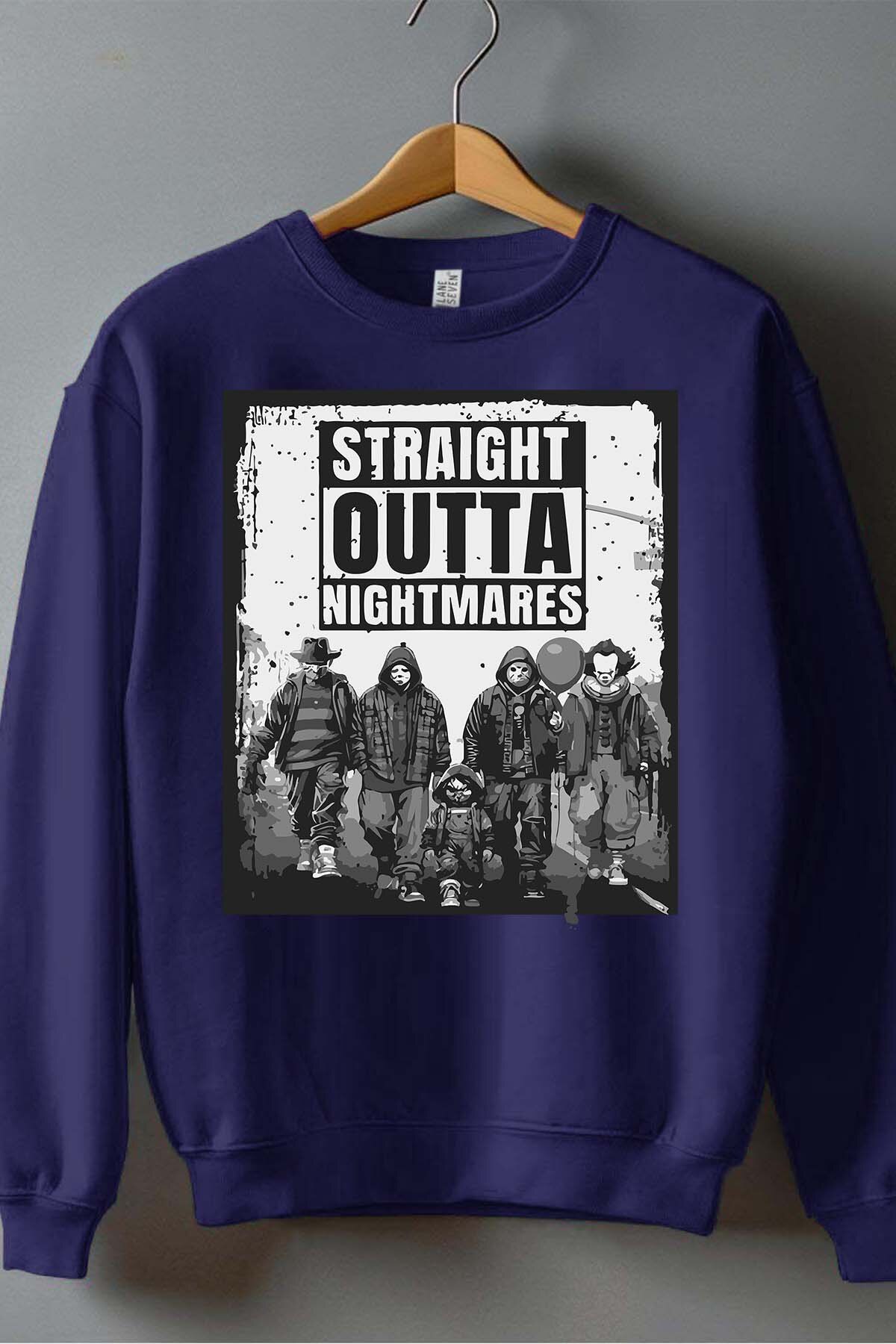 Mayorista I.A.L.D FRANCE - Outta NightMares - Sudadera con cuello redondo para niño