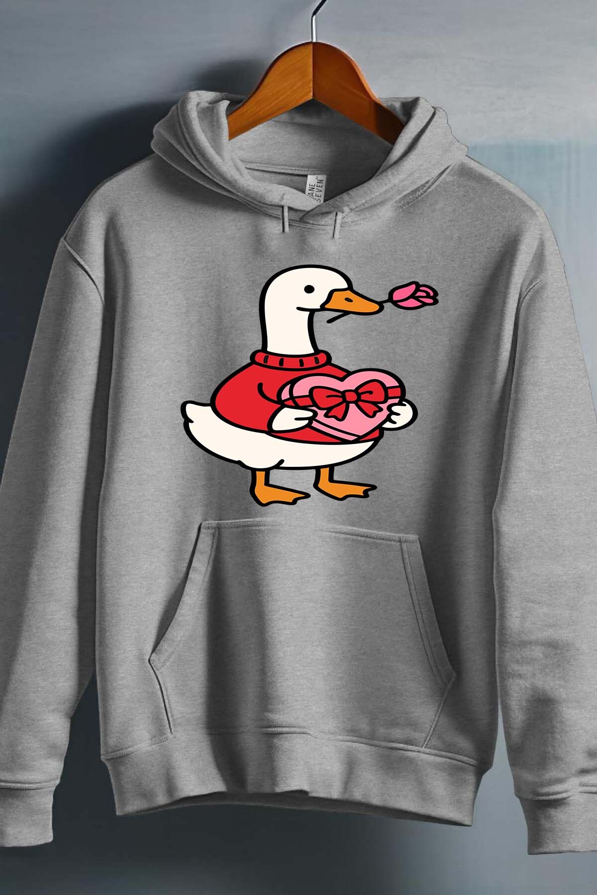 Grossista I.A.L.D FRANCE - Goose Valentine Kdo - Felpa con cappuccio Ragazza