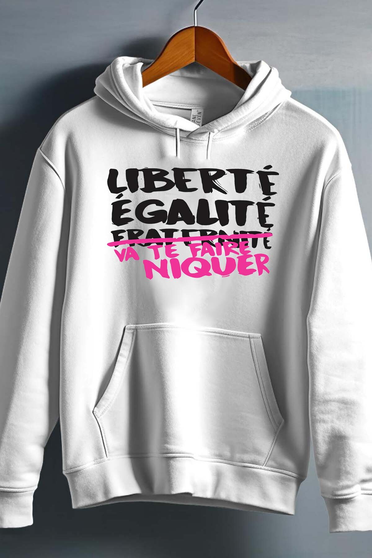 Großhändler I.A.L.D FRANCE - Liberté Égalité Niquer F - Kapuzenpullover Mädchen