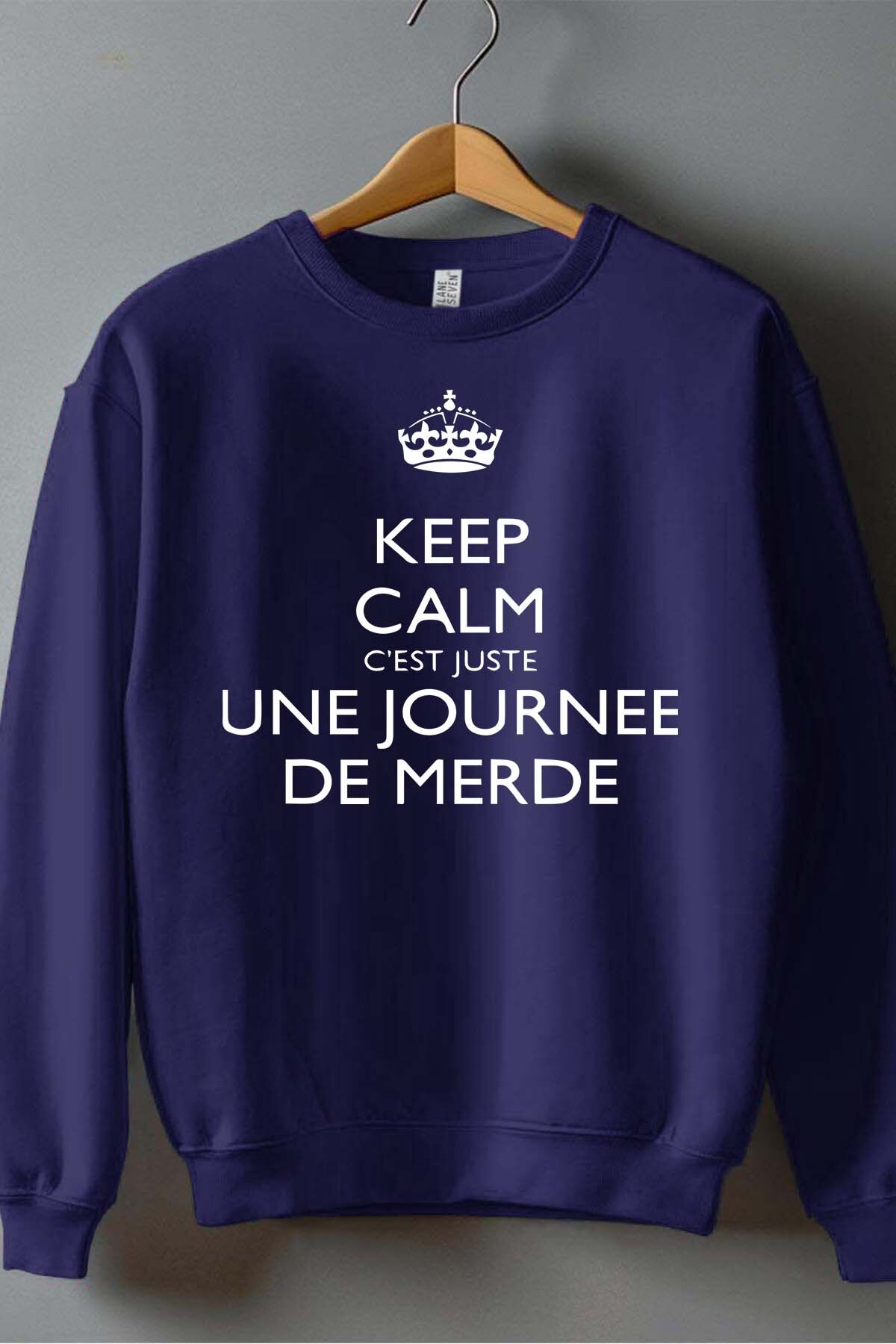 Mayorista I.A.L.D FRANCE - Mantén la Calma Journee - Sudadera con Cuello Redondo para Niño