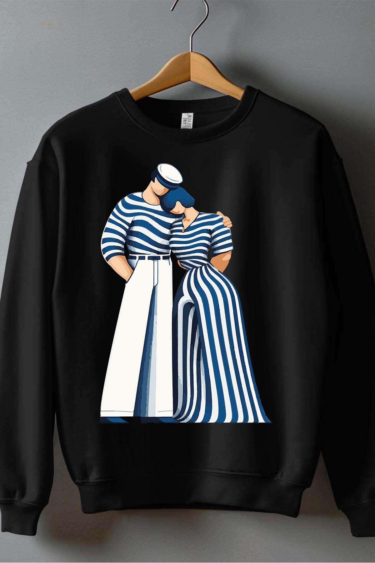 Mayorista I.A.L.D FRANCE - Rayas de Gracia - Sudadera con cuello redondo Niño