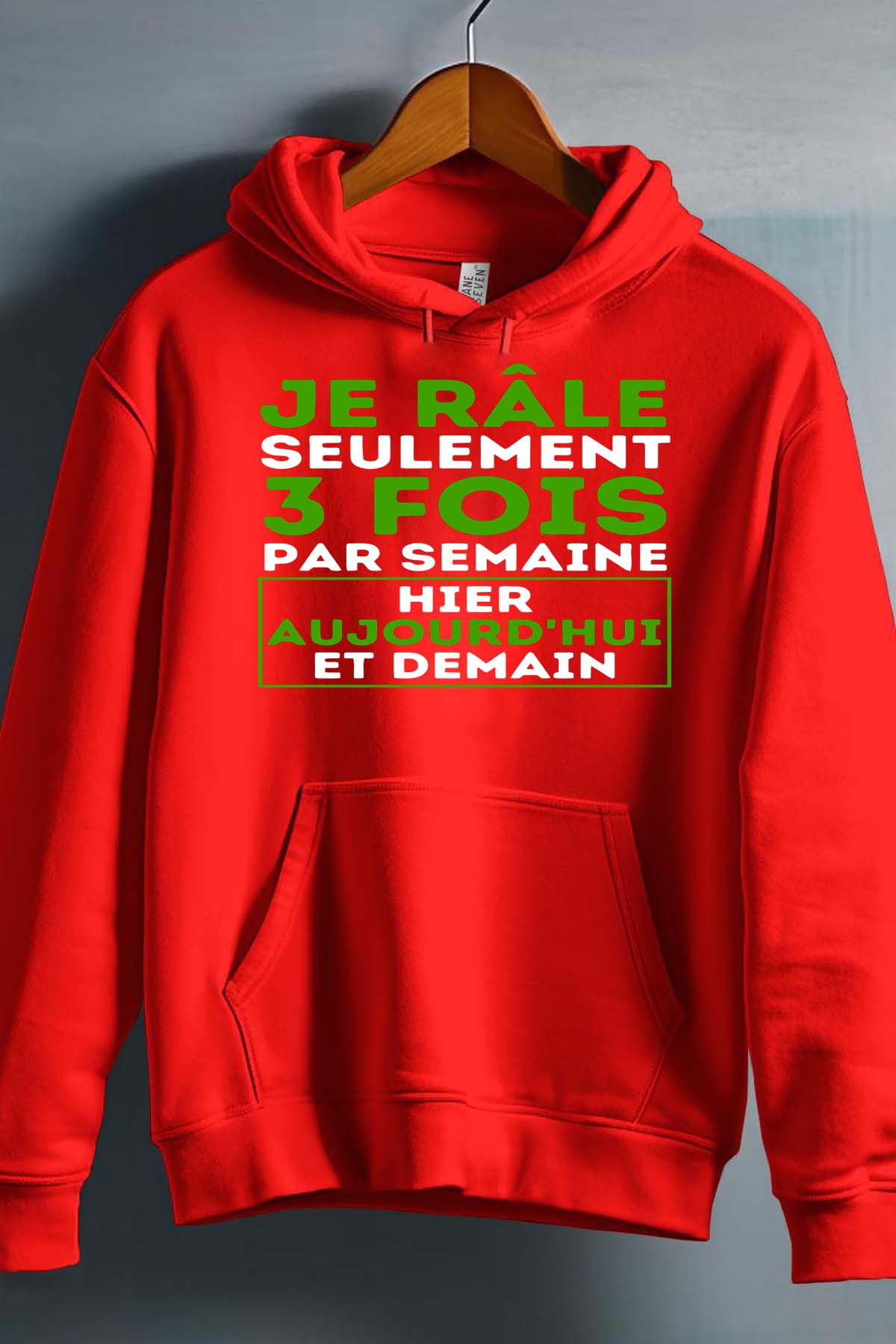 Grossiste I.A.L.D FRANCE - Rale trois BLANC - Sweat Capuche Garçon
