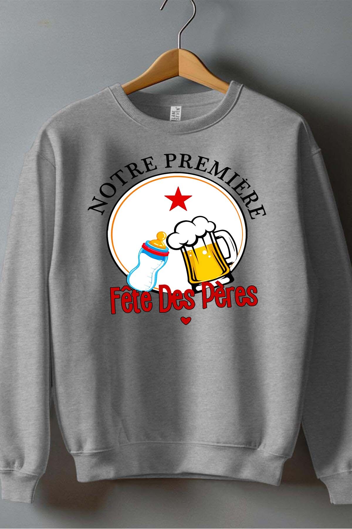 Grossiste I.A.L.D FRANCE - 1ère fete peres - Sweat Col Rond Garçon