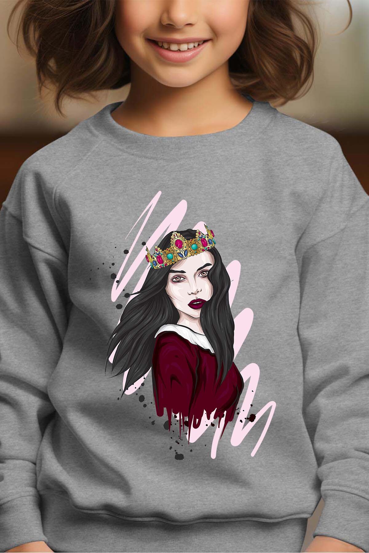 Großhändler I.A.L.D FRANCE - Vedyma - Rundhals-Sweatshirt Mädchen