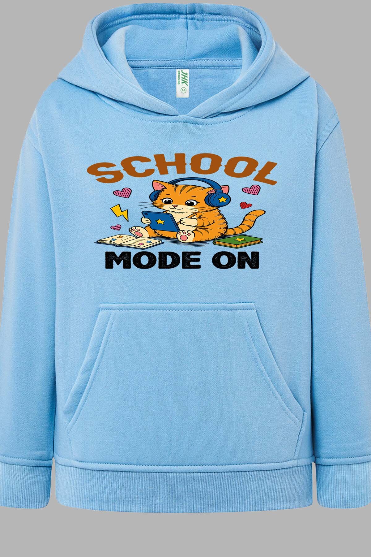 Grossiste I.A.L.D FRANCE - School Mode on - Sweat Capuche Garçon