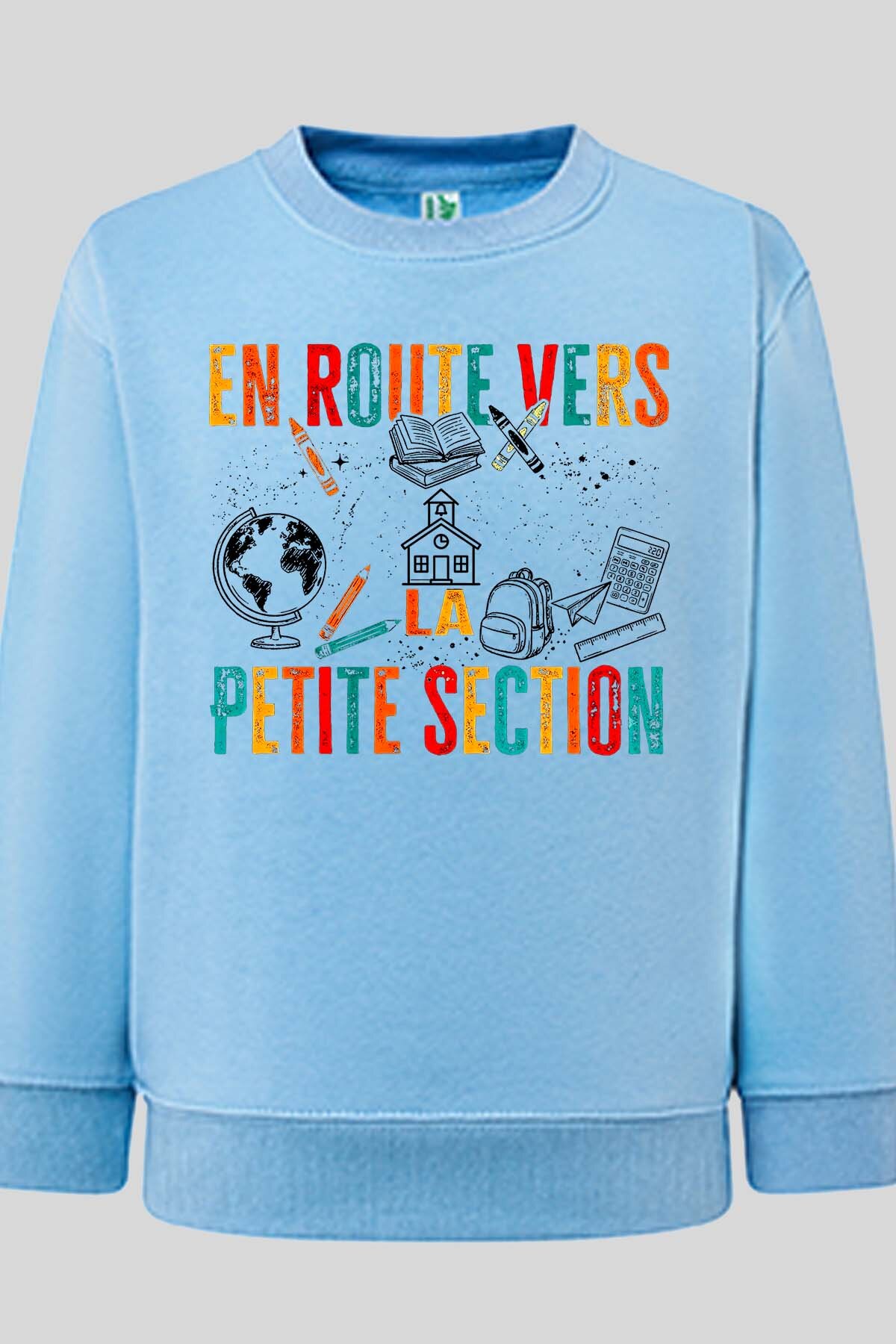 Grossiste I.A.L.D FRANCE - Route Ptite Section - Sweat Col Rond Garçon