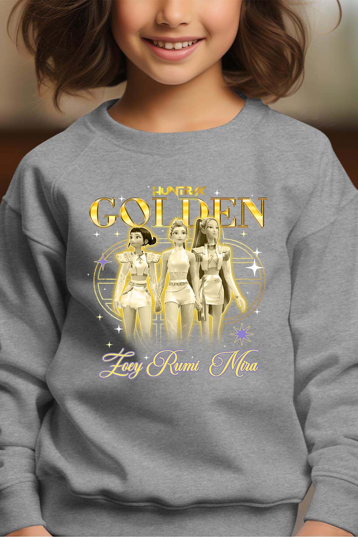 Wholesaler I.A.L.D FRANCE - Golden Huntix - Crewneck sweatshirt Girl