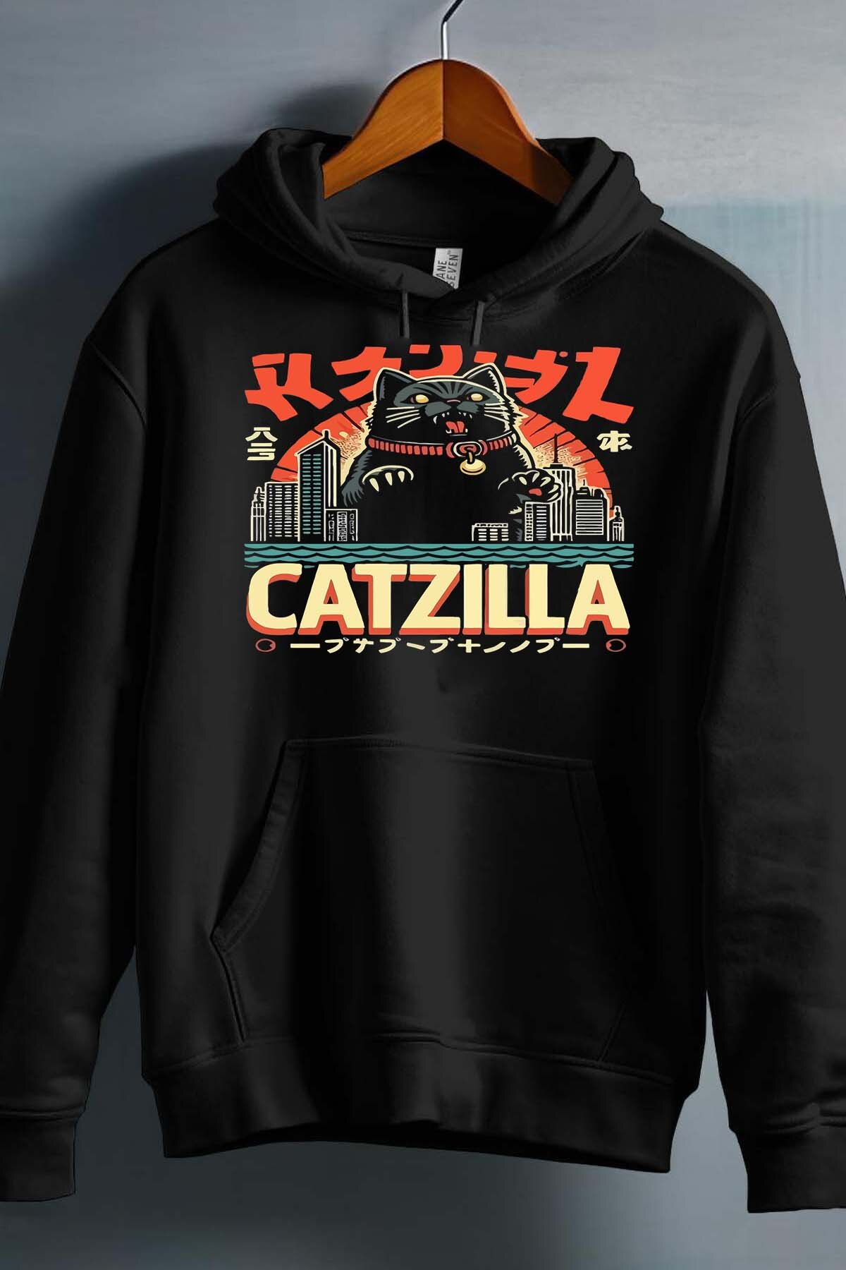 Mayorista I.A.L.D FRANCE - Catzilla Town - Sudadera con Capucha para Niño