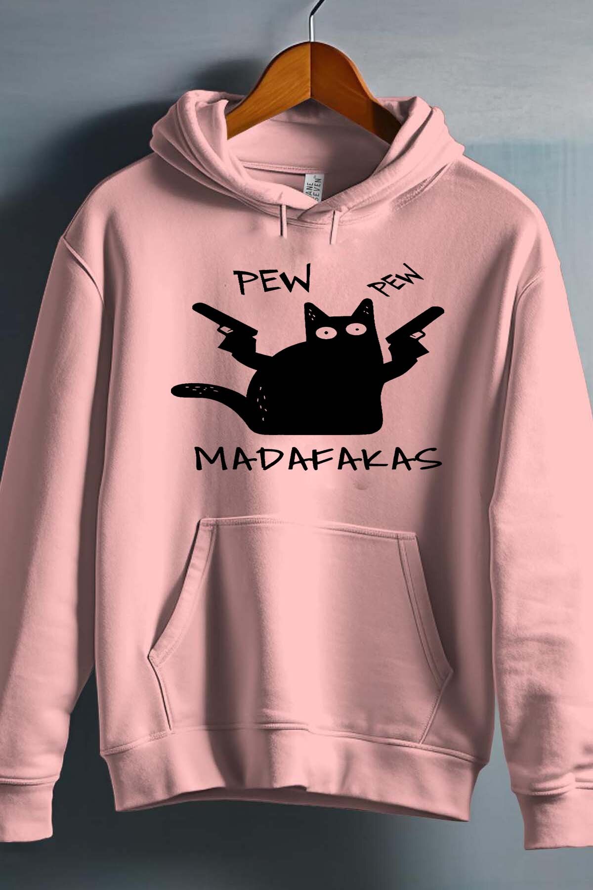 Mayorista I.A.L.D FRANCE - Gato Pew Madafakas - Sudadera con capucha Niña
