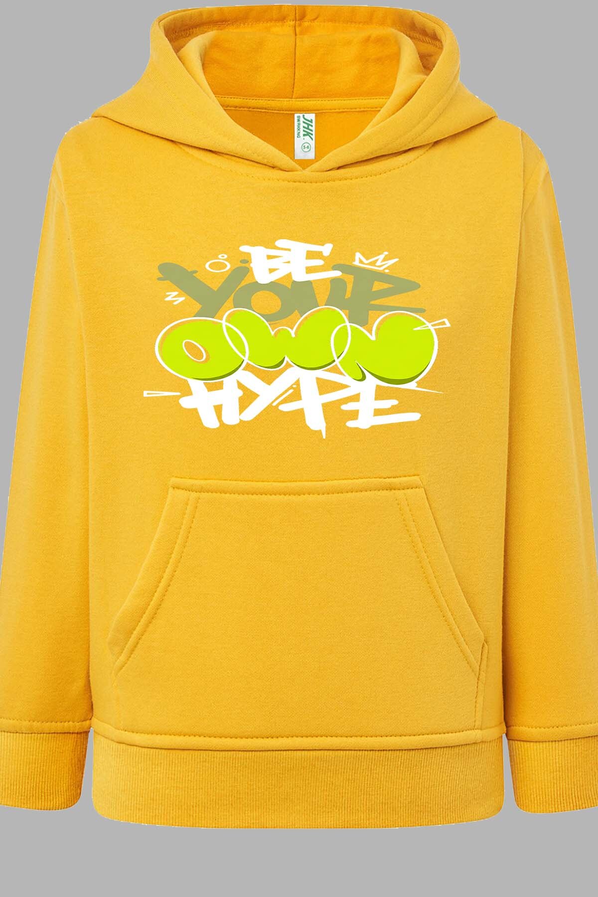 Wholesaler I.A.L.D FRANCE - be your own hype BLANC - Hooded sweatshirt Girl