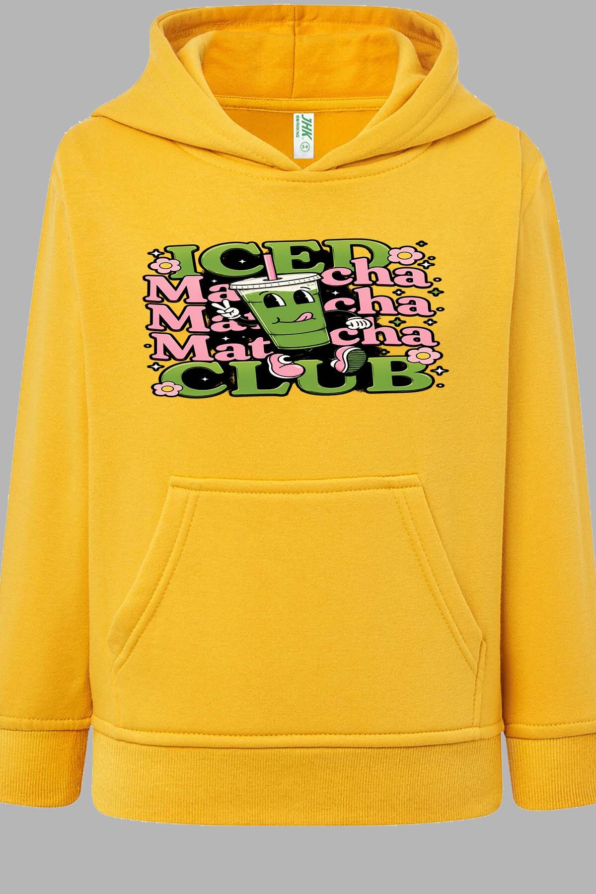 Grossiste I.A.L.D FRANCE - Iced matcha club - Sweat Capuche Fille