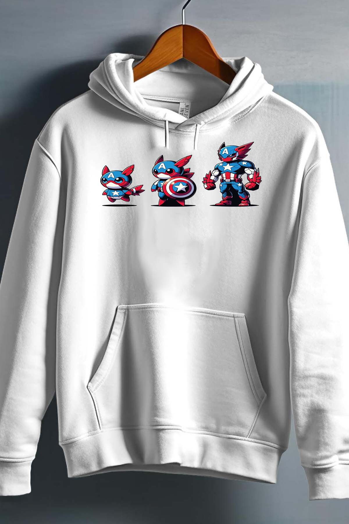 Grossiste I.A.L.D FRANCE - Poke America - Sweat Capuche Garçon