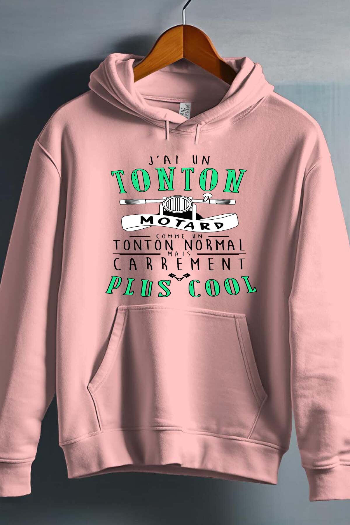 Grossiste I.A.L.D FRANCE - G Tonton motard  + cool - Sweat Capuche Fille