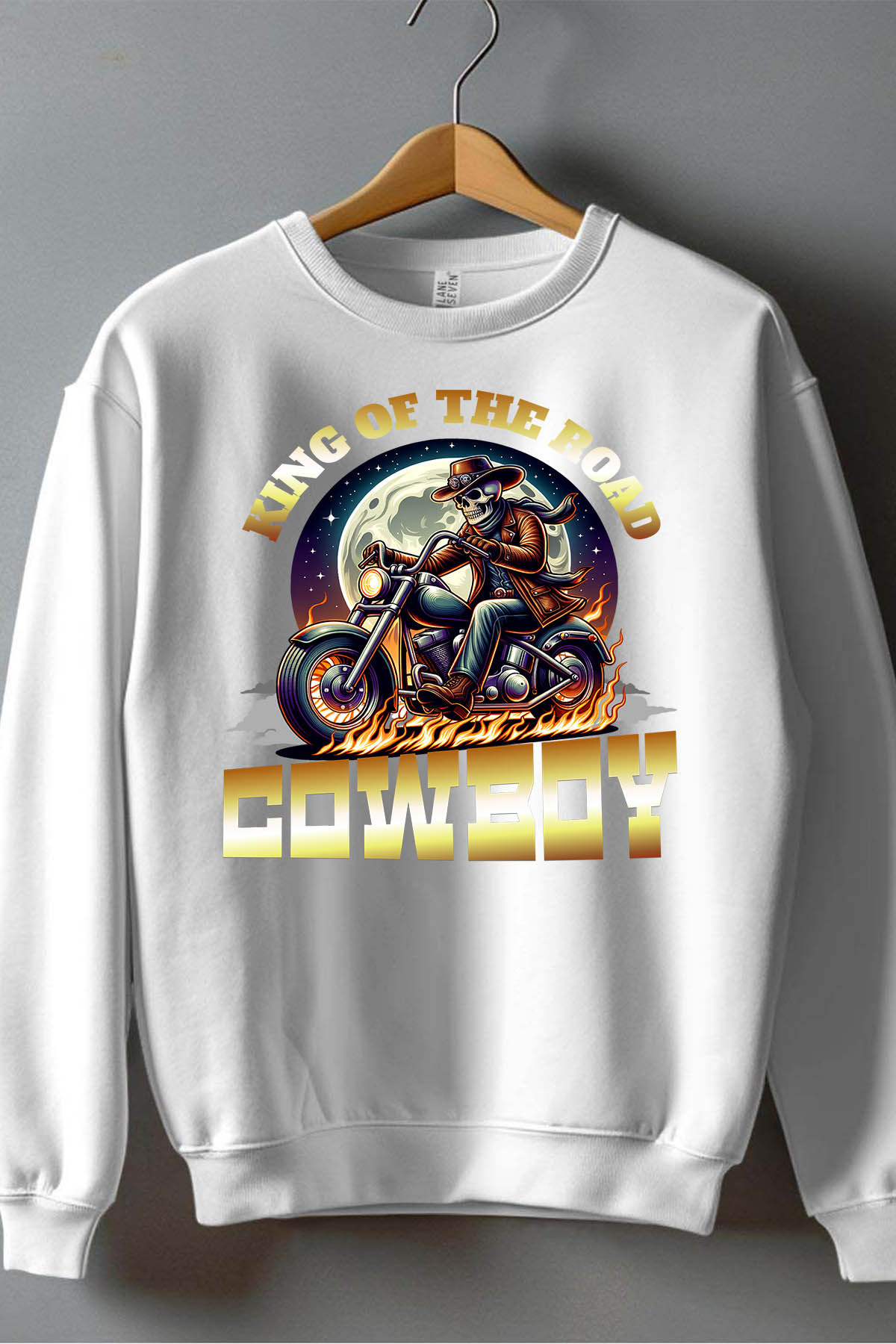 Wholesaler I.A.L.D FRANCE - Cowboy Road - Crewneck sweatshirt Boy