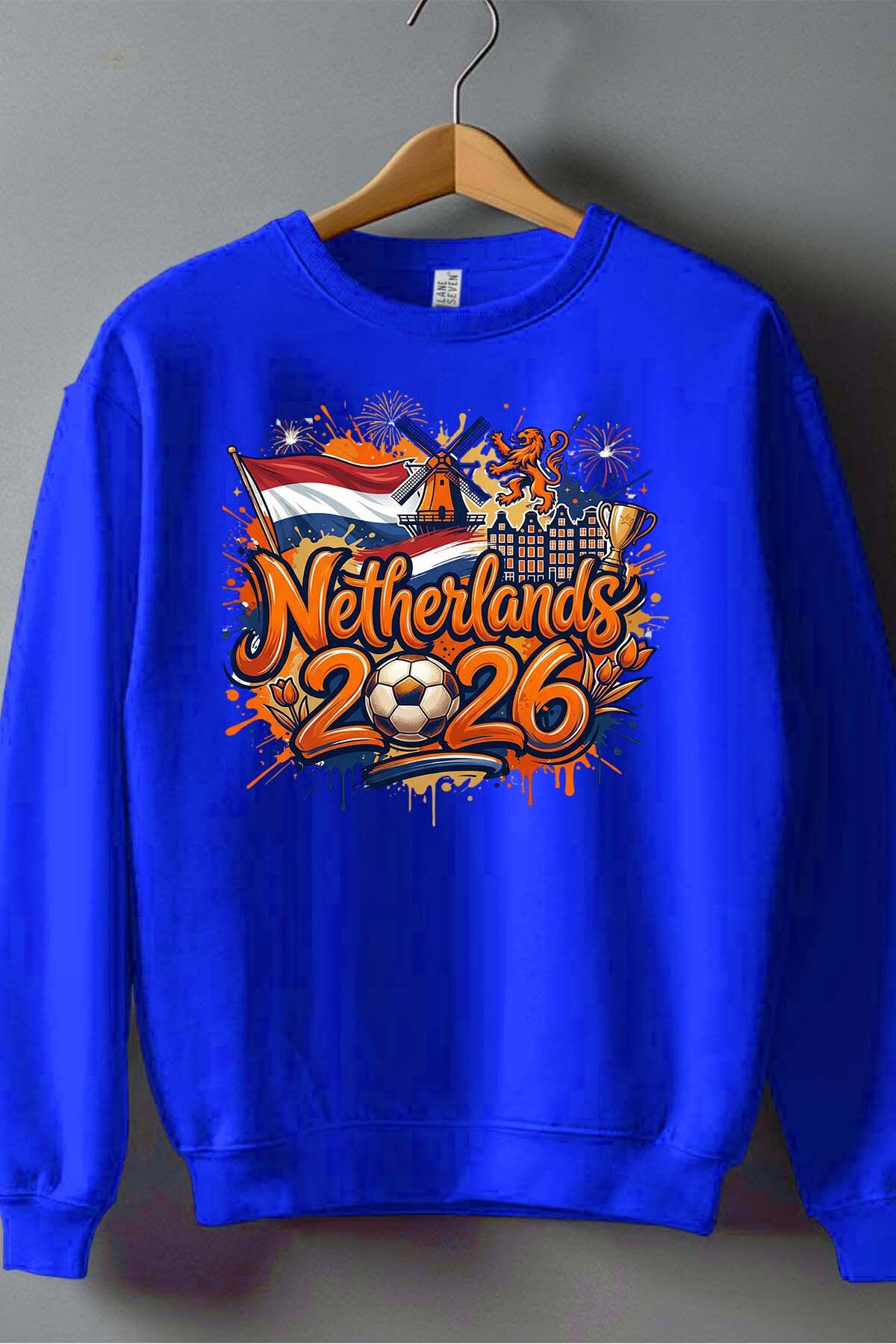 Grossiste I.A.L.D FRANCE - Cdm26 Netherlands - Sweat Col Rond Garçon
