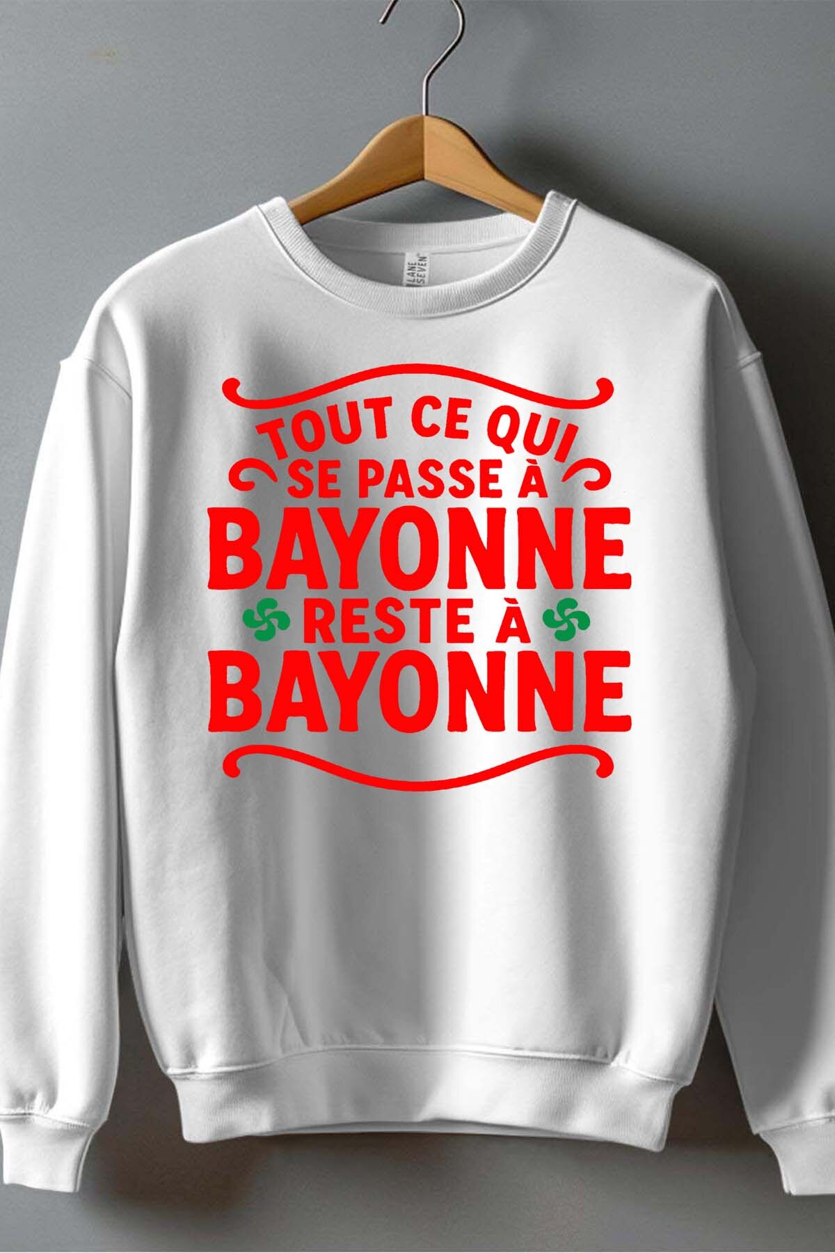 Grossiste I.A.L.D FRANCE - Passe a bayonne - Sweat Col Rond Garçon