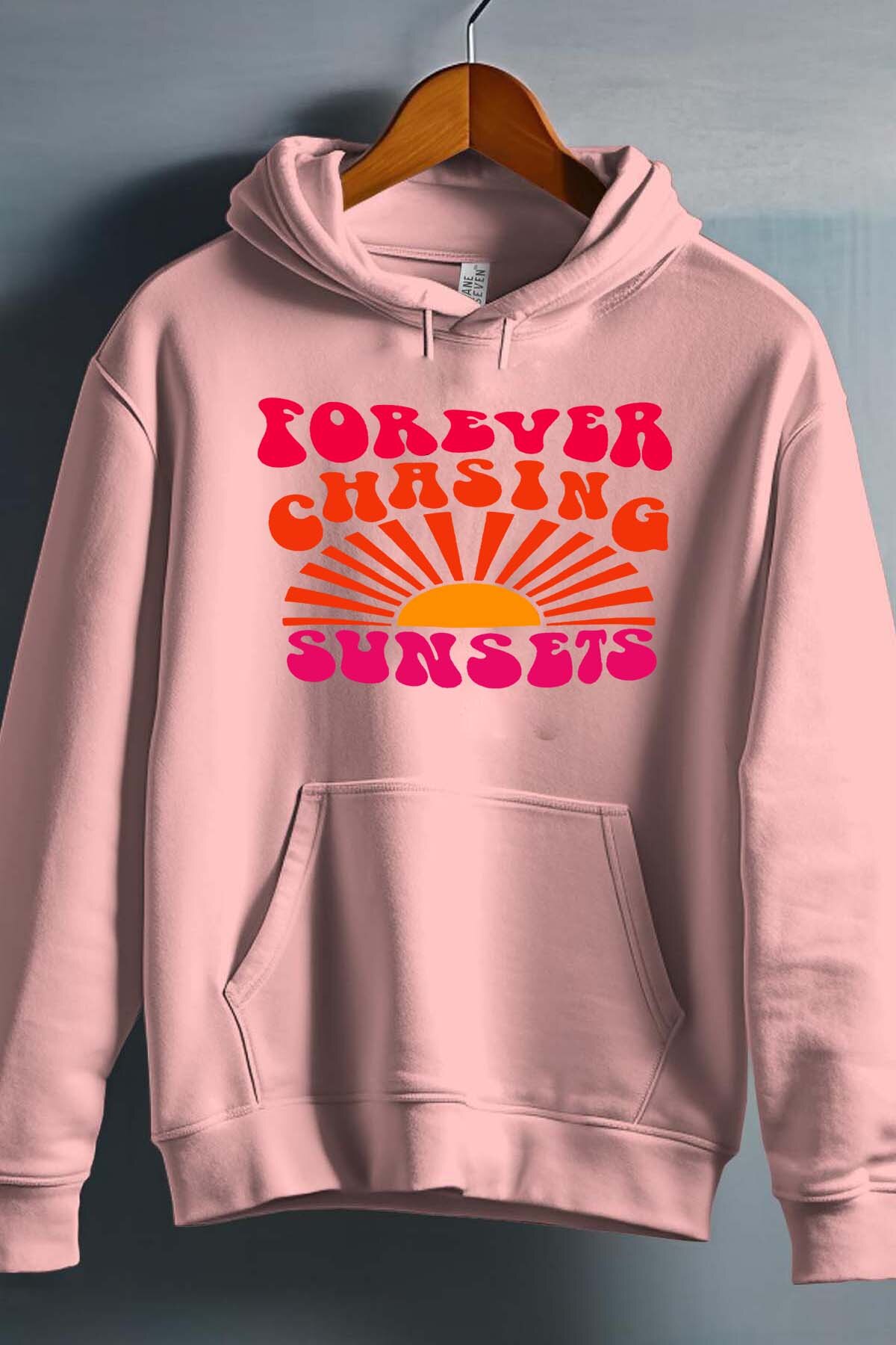 Grossiste I.A.L.D FRANCE - Forever chaising sunset - Sweat Capuche Fille