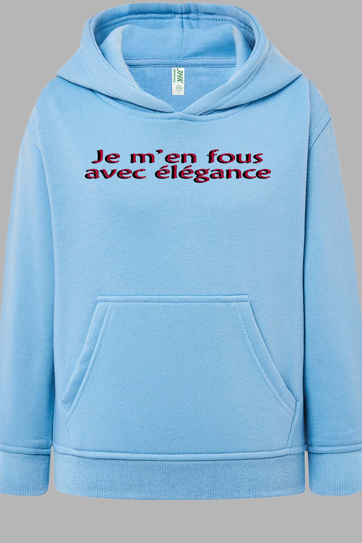 Grossiste I.A.L.D FRANCE - Je mon fous elegance - Sweat Capuche Garçon