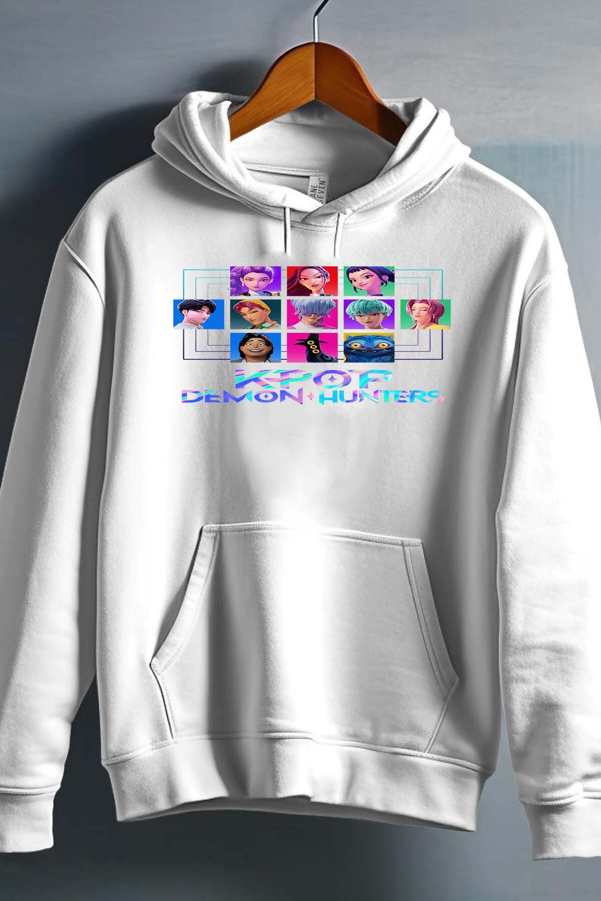 Grossiste I.A.L.D FRANCE - Carré Characters - Sweat Capuche Fille