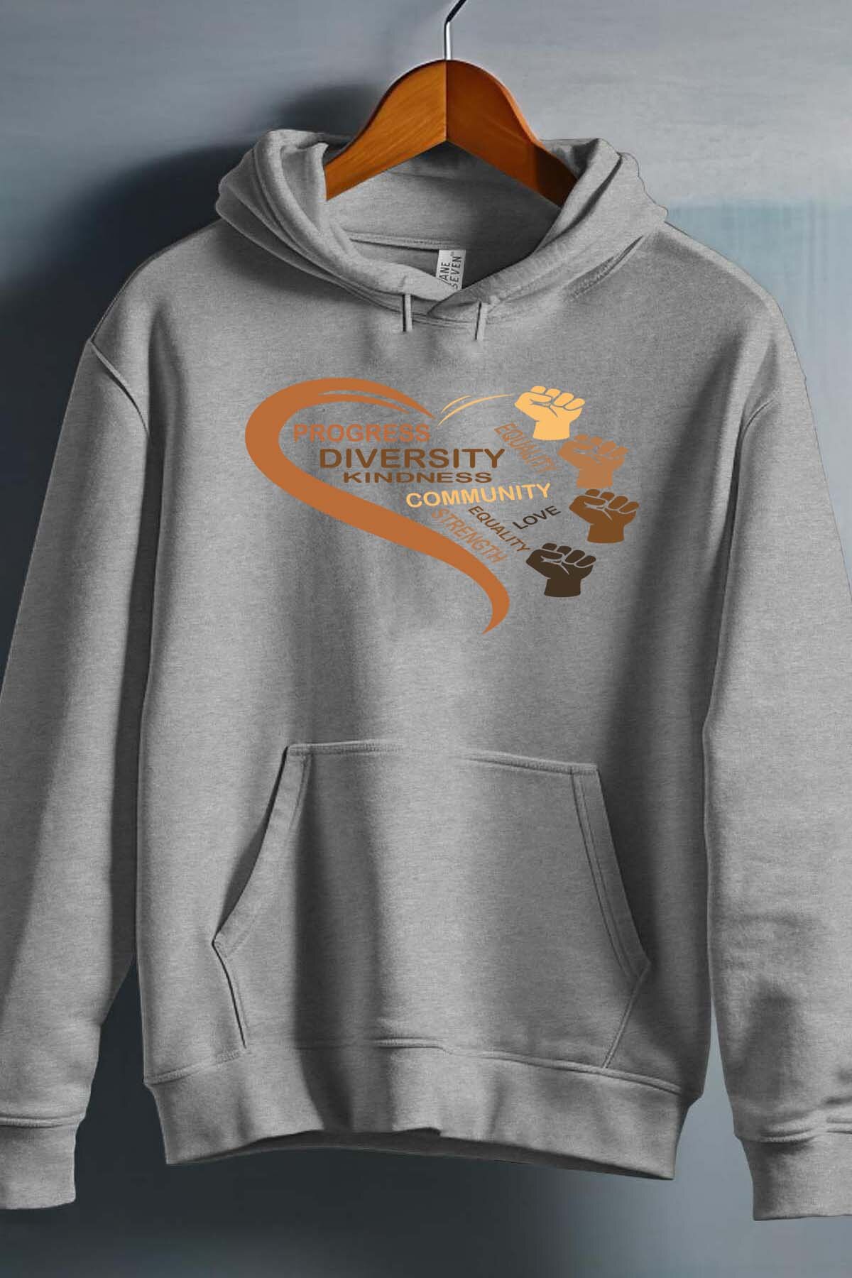 Großhändler I.A.L.D FRANCE - Diversity Black Kindness - Kapuzenpullover Mädchen
