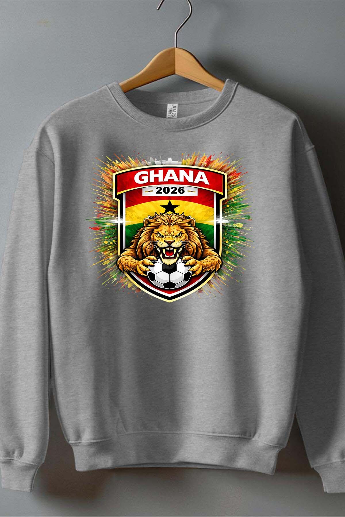 Grossiste I.A.L.D FRANCE - Patch Ghana - Sweat Col Rond Garçon