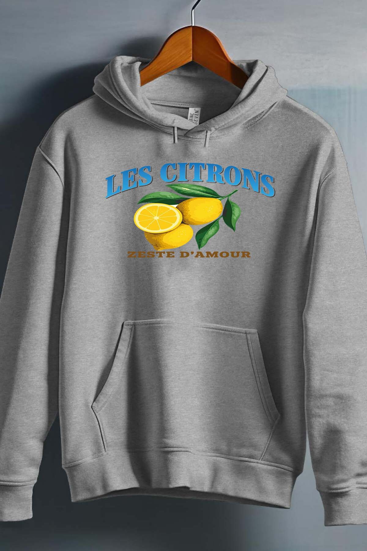 Grossiste I.A.L.D FRANCE - Dolce Citron - Sweat Capuche Fille