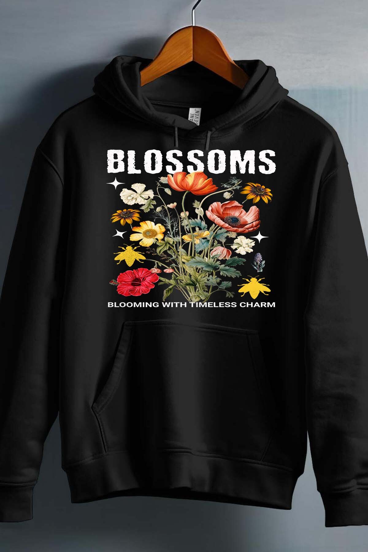 Grossista I.A.L.D FRANCE - Timeless Bloom - Felpa con cappuccio ragazzo