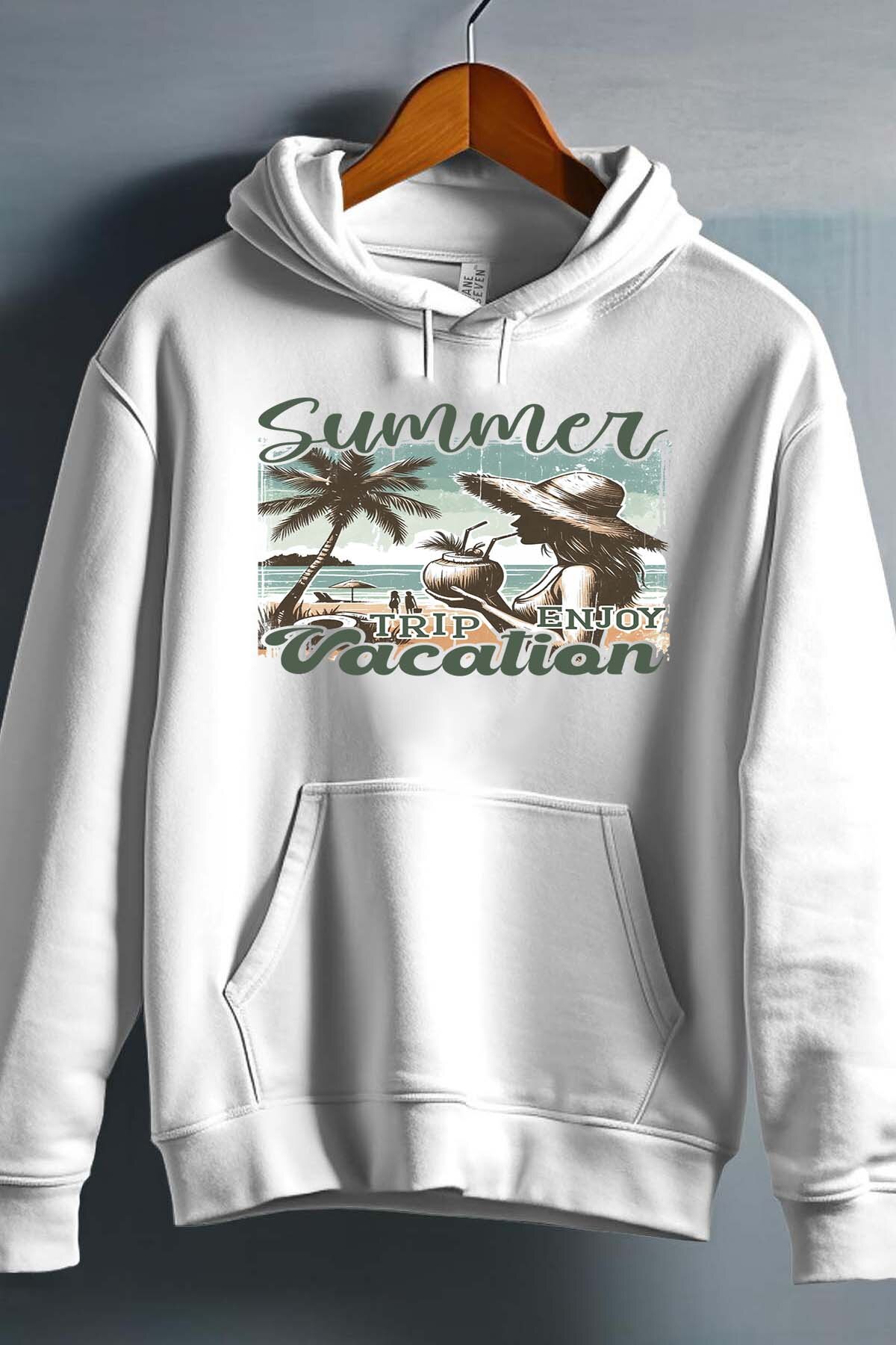Wholesaler I.A.L.D FRANCE - Enjoy vacation - Hooded sweatshirt Girl
