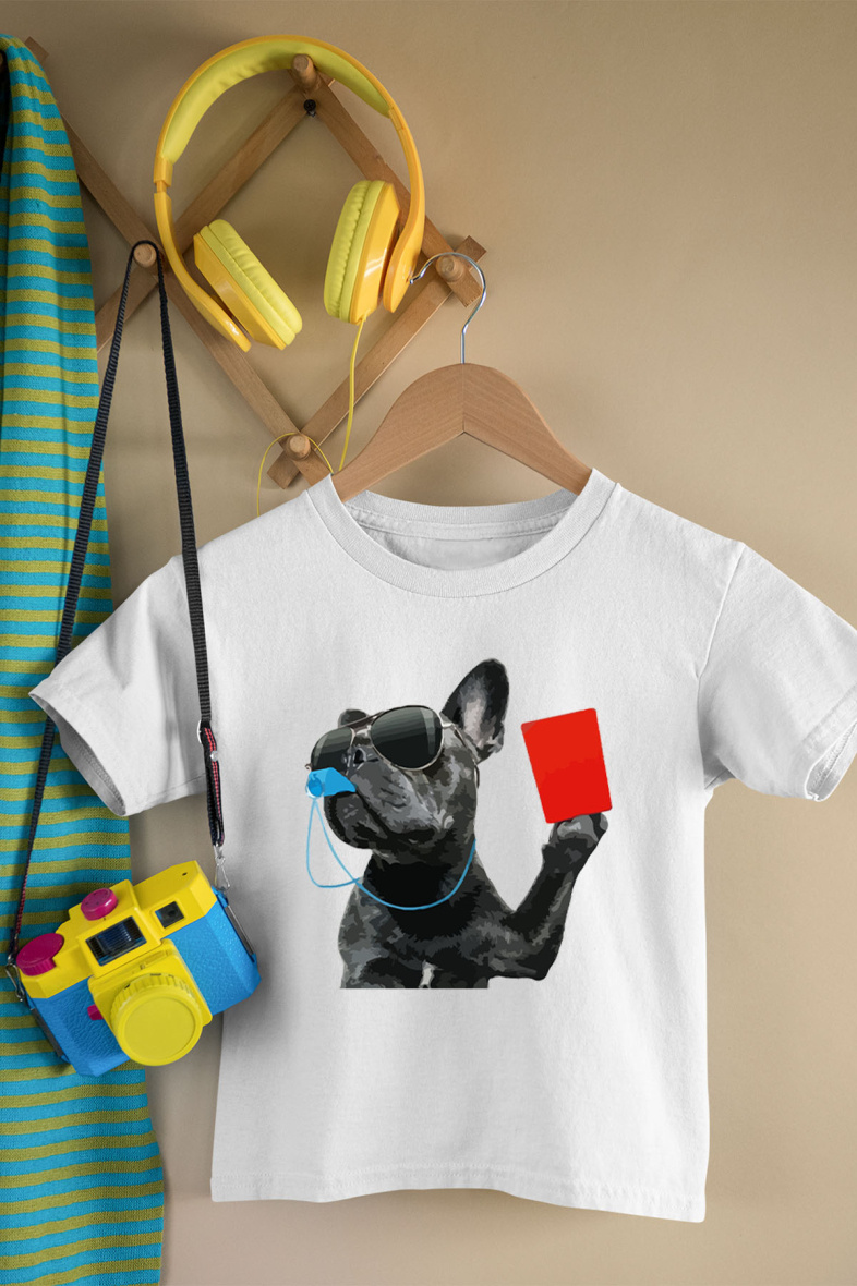 Grossiste I.A.L.D FRANCE - Tshirt Garçon | Dog red