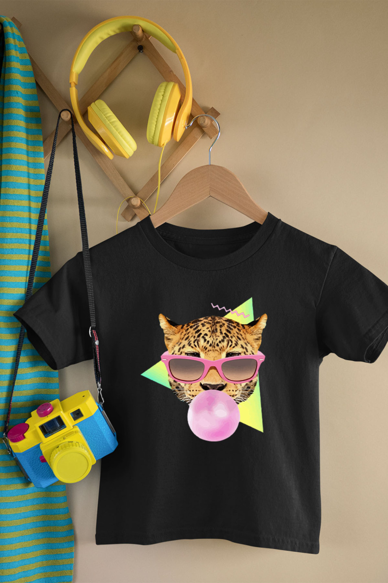 Grossiste I.A.L.D FRANCE - Tshirt Fille | Funky felin gum