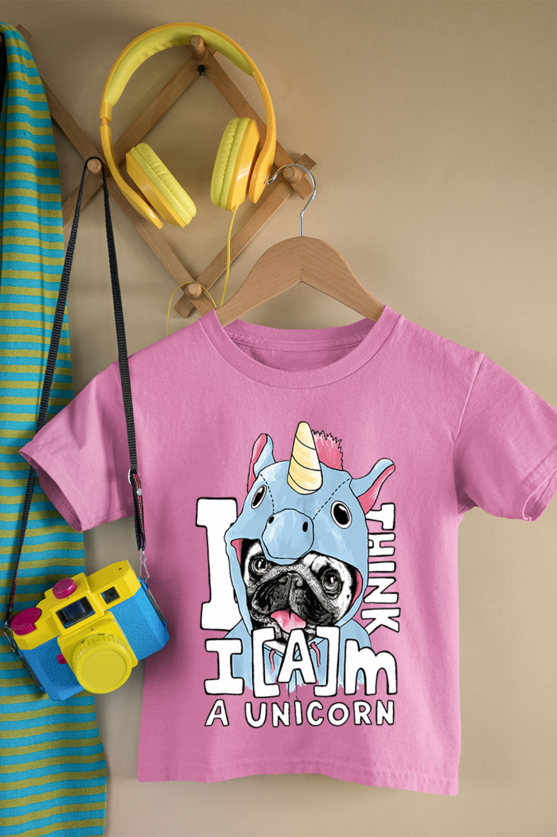 Grossiste I.A.L.D FRANCE - Tshirt Fille | Think unicorn